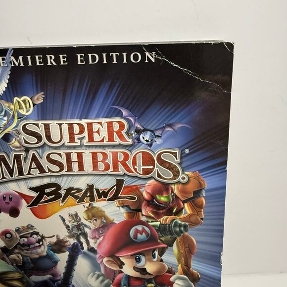 Super Smash Bros Premiere Edition Paperback Book - Picture 2 of 8
